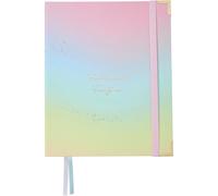 Takenote Diary 2026 - A5 Size (16.5x20.5 cm), Week-to-View, 12-Month Annual Planner January to December, Hardcover with Hidden Wire Binding, Dual Bookmark, Elastic Band, Spanish & English - Elara