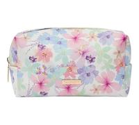 Takenote Women’s Cosmetic Bag - Large Size (16x7x11 cm), Square Shape, Zip Closure, 2 Internal Pockets, Makeup and Travel Organiser Case - Violet