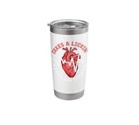 Takes A Lickin' Keeps on Tickin´ Heart Attack Survivor Stainless Steel Insulated Tumbler