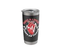 Takes A Lickin' Keeps on Tickin´ Heart Attack Survivor Stainless Steel Insulated Tumbler