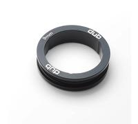 TAKEWELL DUB Bottom Bracket Spacer for SRAM DUB Bottom Bracket Installation, Aluminum, Black, 1 PCS, Width: 9 mm. The Aluminum Alloy Spacer Replaces Plastic Spacer.