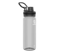 Takeya 24 Oz Tritan Plastic Sport Water Bottle with Spout Lid, Premium Quality, BPA Free Food Grade Materials, Stormy Black