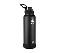 TAKEYA 51000 Actives Insulated Stainless Steel Water Bottle with Spout Lid, Onyx