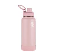 Takeya 51035 Actives Insulated Stainless Steel Water Bottle with Spout Lid, 32 oz, Blush