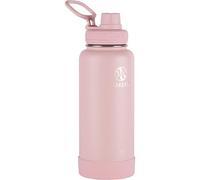 Takeya 51035 Actives Insulated Stainless Steel Water Bottle with Spout Lid, 32 oz, Blush