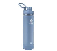 Takeya Actives 22 oz Vacuum Insulated Stainless Steel Water Bottle with Spout Lid, Premium Quality, Bluestone