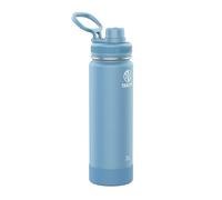 TAKEYA Actives 24 oz Vacuum Insulated Stainless Steel Water Bottle with Spout Lid, Premium Quality, Bluestone
