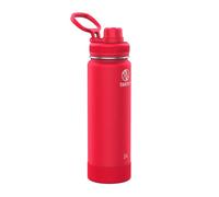 Takeya Actives 24 oz Vacuum Insulated Stainless Steel Water Bottle with Spout Lid, Premium Quality, Watermelon