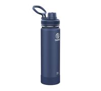 Takeya Actives Insulated Stainless Steel Water Bottle with Spout Lid, 22 Ounce, Midnight Blue