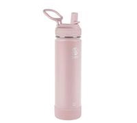 Takeya Actives Insulated Water Bottle w/Straw Lid, 22 Ounces, Blush