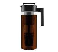 Takeya Patented Deluxe Cold Brew Coffee Maker, 2 qt, Black