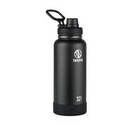 TAKEYA Takeya-51020-Onyx Actives Spout Insulated Water Bottle, Stainless Steel, Onyx