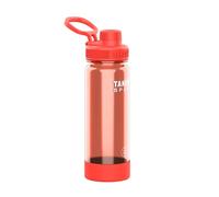 Takeya Tritan Sport Water Bottle with Spout Lid - BPA-Free & Dishwasher-Safe Water Bottle - Reusable Bottle with Lid Handle - Simple Leak-Proof Water Bottle - 24 oz, Pro Fire