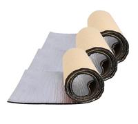 Takezuaa 3 Roll 200x50cm Car Sound Deadening Self Adhesive Mat,Car Sound Deadener Mat Insulation Heat Pads 10mm Thick,Car Thermal Insulation Heat Proof Sound Deadening Closed Cell Foam Waterproof