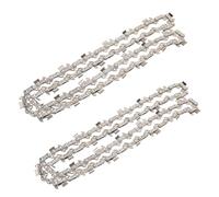 Takezuaa 4 Piece Chainsaw Chain 16 Inch - 56 Drive Links - 3/8" Pitch - 0.050" Gauge -Low-Kickback Chain Wear Resistant - Replacement Saw Chains Fit for Chiansaw 40cm Guide Bar
