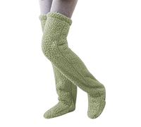 Takezuaa Snuggs Cozy Socks Thigh High, Snuggs Cozy Socks Knee High,Snuggle Paws Thigh High Socks,Fluffie,Soft and Cute Longsocks for the Winter