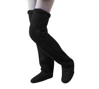 Takezuaa Snuggs Cozy Socks Thigh High, Snuggs Cozy Socks Knee High,Snuggle Paws Thigh High Socks,Fluffie,Soft and Cute Longsocks for the Winter