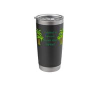 Taking a Break from The Grind Vacation Mode Soft Life Quote Stainless Steel Insulated Tumbler