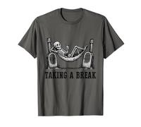 Taking a Break - Funny Dark Humor Rest in Progress T-Shirt
