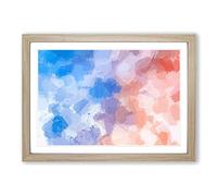 Taking Chances in Abstract Framed Print | A2 Oak Framed Wall Art | Ready to Hang | Abstract Fantasy Picture | Living Room Bedroom Lounge Office