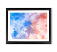 Taking Chances In Abstract Modern Art Framed Print | A4 Black Framed Wall Art | Ready to Hang | Abstract Fantasy Picture | Living Room Bedroom Lounge Office
