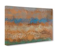 Taking It Easy In Abstract Modern Art Canvas Wall Art Print Ready to Hang, Framed Picture for Living Room Bedroom Home Office Décor, 20x14 Inch (50x35 cm)
