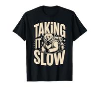 Taking It Slow Hiking Bear Camping T-Shirt