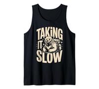 Taking It Slow Hiking Bear Camping Tank Top