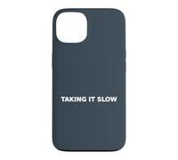Taking It Slow Slow Living Typography Mindful Pace Case for iPhone 13