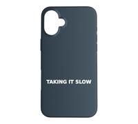 Taking It Slow Slow Living Typography Mindful Pace Case for iPhone 16 Plus