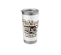 Taking My Time Snail Stainless Steel Insulated Tumbler