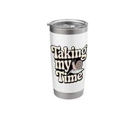 Taking My Time Snail Stainless Steel Insulated Tumbler