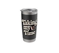 Taking My Time Snail Stainless Steel Insulated Tumbler