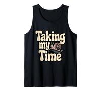 Taking My Time Snail Tank Top