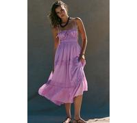 Taking Sides Maxi Dress by free-est at Free People in Candy Lilac, Size: Medium - female