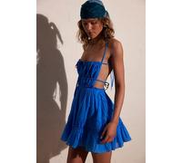 Taking Sides Mini Dress by free-est at Free People in Baywatch, Size: Small - female