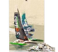 Taking The Lead Puzzle 100% Recycled Cardboard Premium Cardboard Jigsaw Puzzle for Adult Children 1000pcs (38x26cm)
