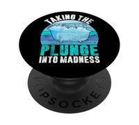 Taking the Plunge into Madness Ice Bath PopSockets Adhesive PopGrip