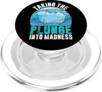 Taking the Plunge into Madness Ice Bath PopSockets PopGrip for MagSafe