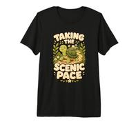 Taking The Scenic Pace Outdoor Humor Premium T-Shirt