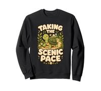Taking The Scenic Pace Outdoor Humor Sweatshirt