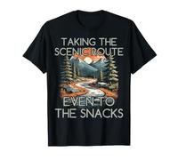 Taking The Scenic Route Mountain Trail Hiker T-Shirt