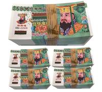 Takingup 500 Pcs Ancestor Money, Sacrificial Offerings for Funerals Jade Emperor Hell Bank Notes Bring Good fortune Hell Money