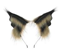 Takingup Headband for Women, Plush Lynx Animal Ears Headband, Soft & Comfortable Fit Animal for Comic Con and Cosplay