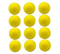 Takingup Practice Golf Ball, Foam Training Golf Balls, Sponge Indoor Outdoor Training Aid, 12 Pack