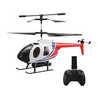 Takingup RC Helicopter with HD Camera 6 Channel 2.4Ghz 350mAh Remote Control for 15 mins Flying Easy Assembly ABS White for Kids - RC Helicopter