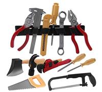 Takingup Tool Set for Toddlers 1-3, 14Pcs Kids Pretend Play Tool Kit Manual Repairing Construction Toy Educational Toy Kit Best for Toddlers Kids(Random) - Construction Toys