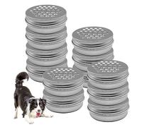 Takingup Training for Dogs, 12Pcs Aluminum Dog Training Kit with Smell Containers and Lids, Canine Nose Work Equipment for Odor Detection and Work