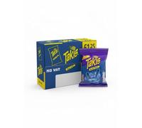 Takis Blue Heat 21 x 55g Fried Corn Snack Rolled Chilli & Lime Flavour Full Box Snacking Crisps, Crunchy, Perfect Snack for Office,School, Party Grab Bag