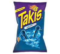 Takis Blue Heat Crunchy Rolled Tortilla Chips 80g (Pack of 3)